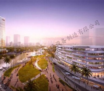 南沙蕉門(mén)河水岸廣場(chǎng)